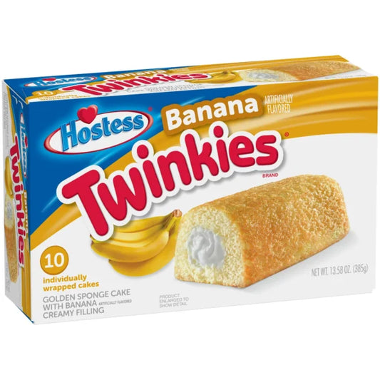 Hostess Banana Twinkies Cake 385g / 6 Pack