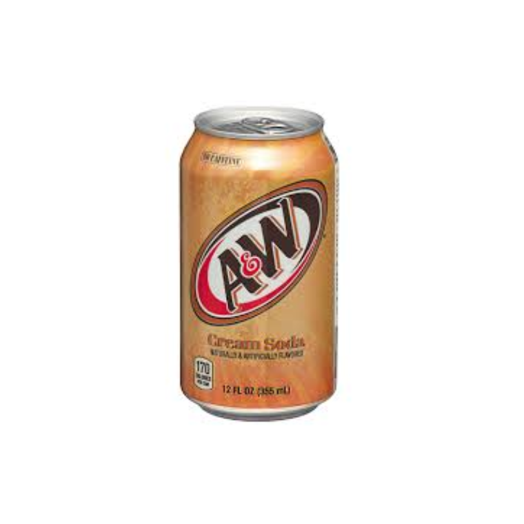 A & W - Cream Soda 24 x 355ml