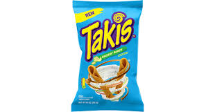 Takis Intense Buckin Ranch Tortilla Chips Non-Spicy  18 pc x 92.3g