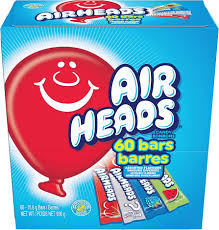 Airheads assorted flavours 60 bars 936g