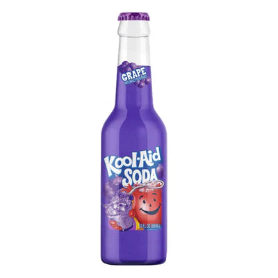 Kool Aid Grape Glass  Bottles (12 x 355ml)