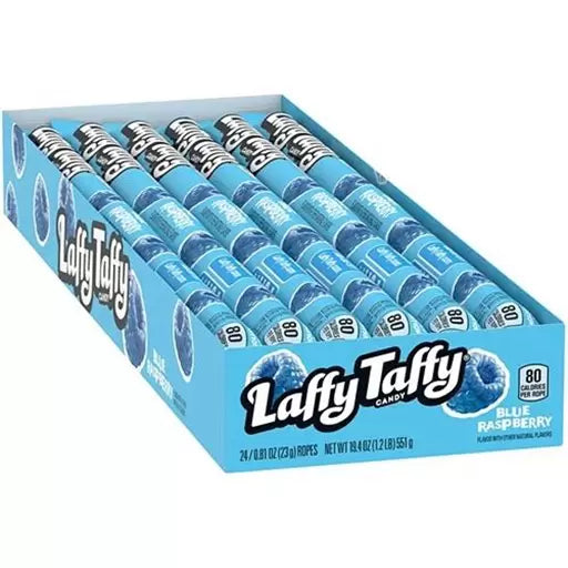 Laffy Taffy Rope Wild Blue  Raspberry - (24x23g)