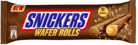SNICKERS WAFER ROLL 24X22.5G