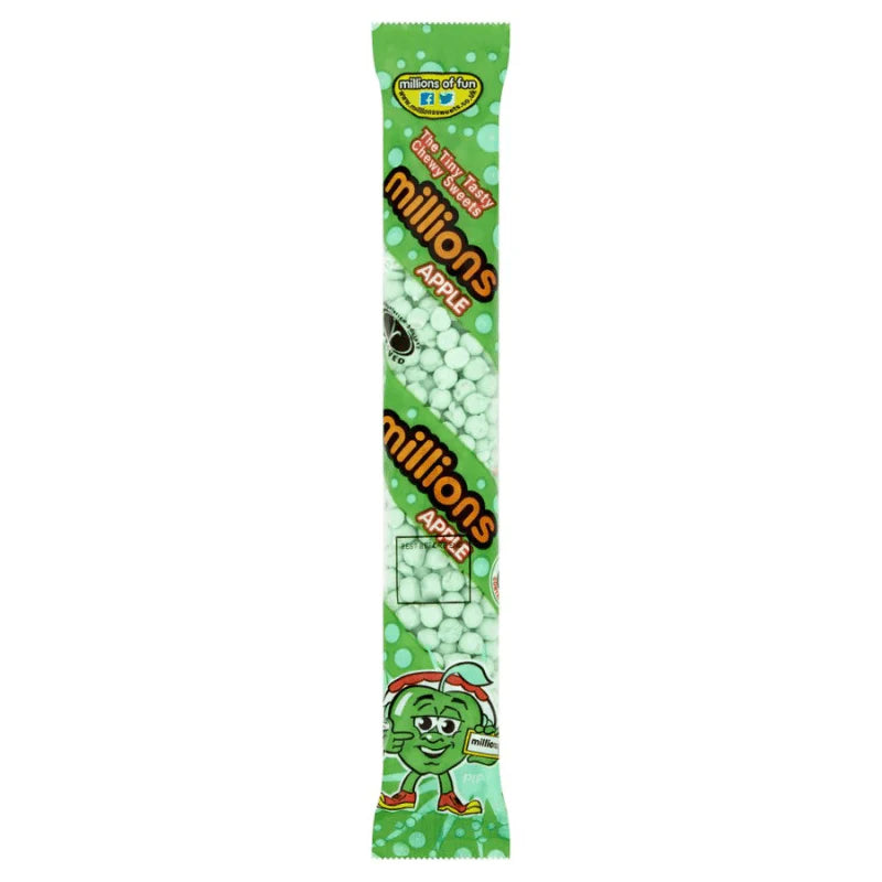 Millions Tubes Apple  (12tubes)