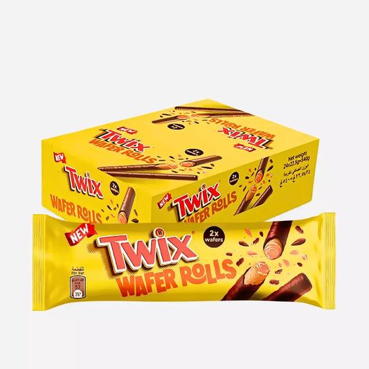 TWIX WAFER ROLL 24X22.5G
