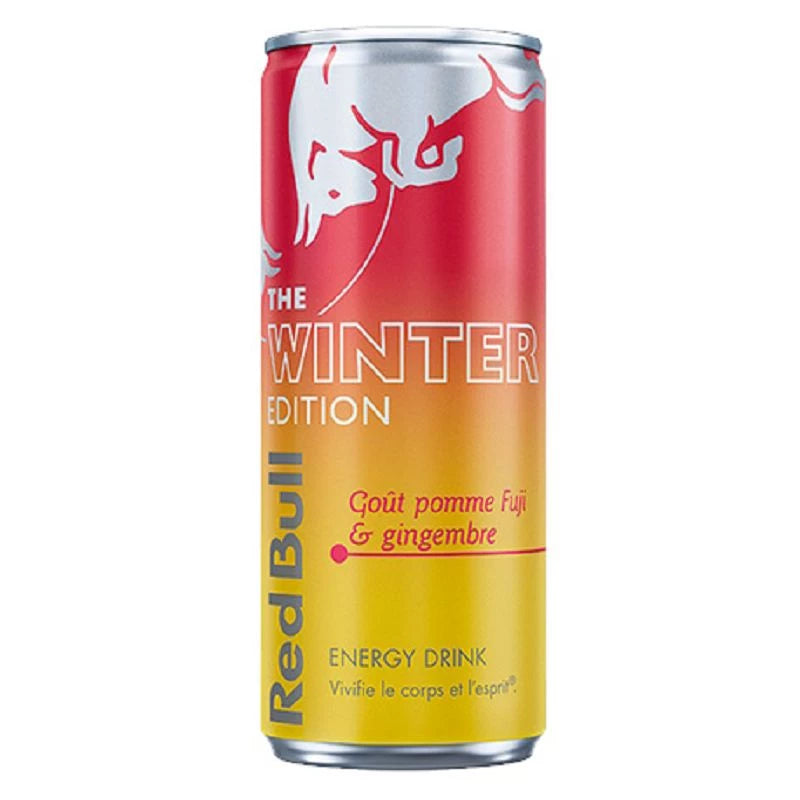 Red Bull Pomme fuji gingembre 24x250ml
